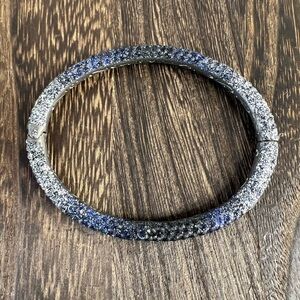 KMO Blue Sparkly Magnetic Bangle Bracelet B22